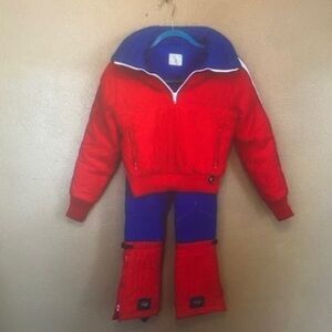 Kids Red and Blue Costume Set